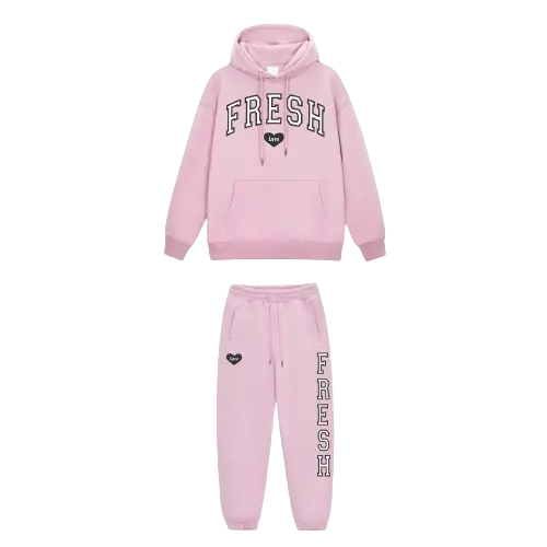 Fresh Love Tracksuit – Pink Fresh Love Tracksuit – Pink